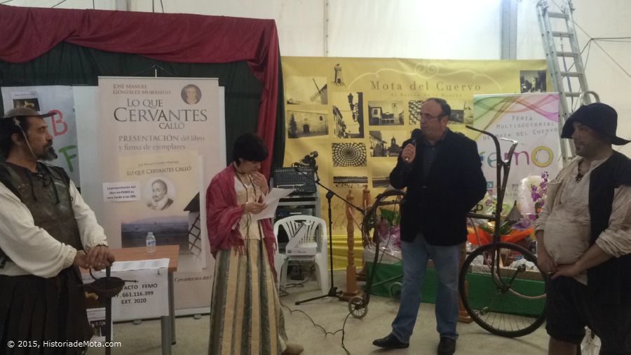 Presentación del Libro 'Lo que Cervantes calló' en la FEMO